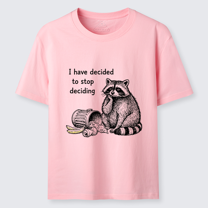 Magmoo Raccoon Stops Making Choices Classic T-Shirt