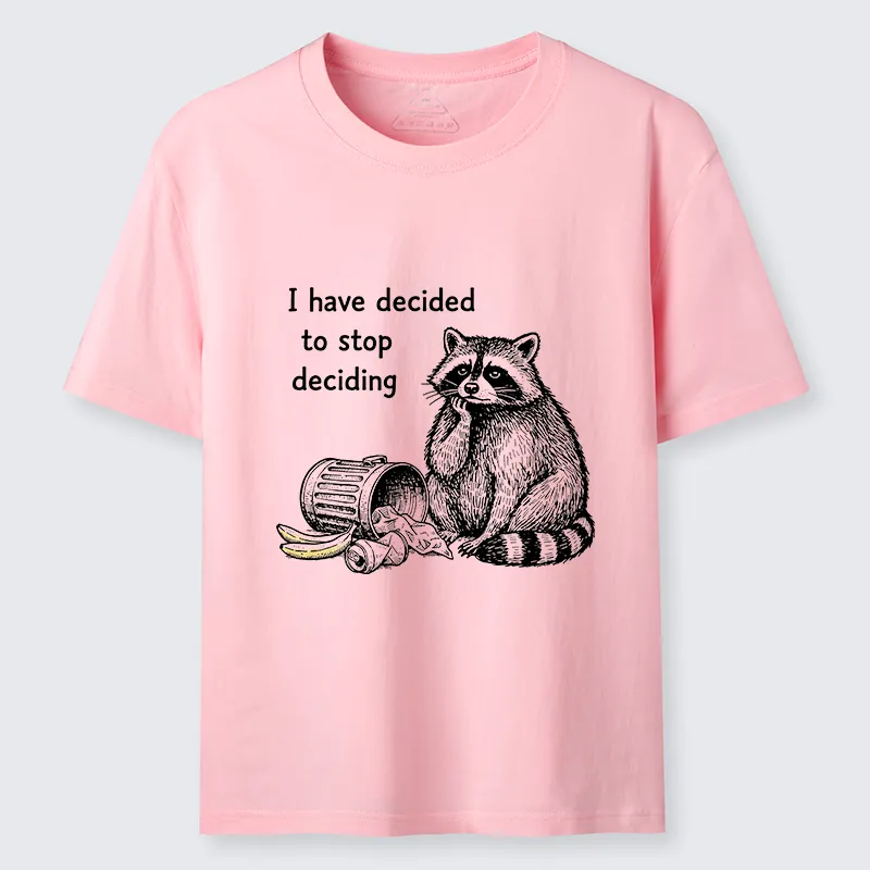 Magmoo Raccoon Stops Making Choices Classic T-Shirt