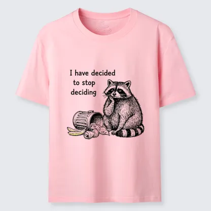 Magmoo Raccoon Stops Making Choices Classic T-Shirt