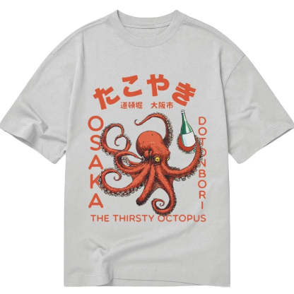 Magmoo Octopus Drinks Soju Classic T-Shirt