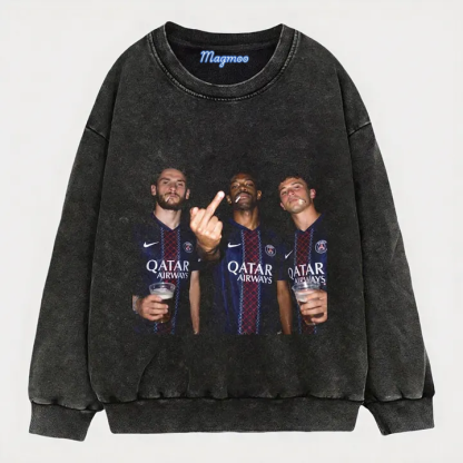 Washed Football Spirit Shirt
