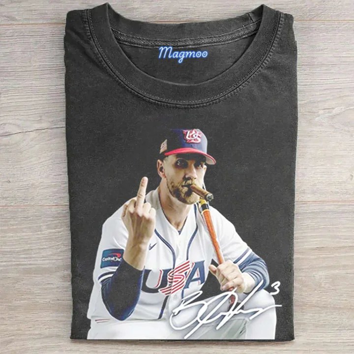 Vintage Baseball Attitude Shirt