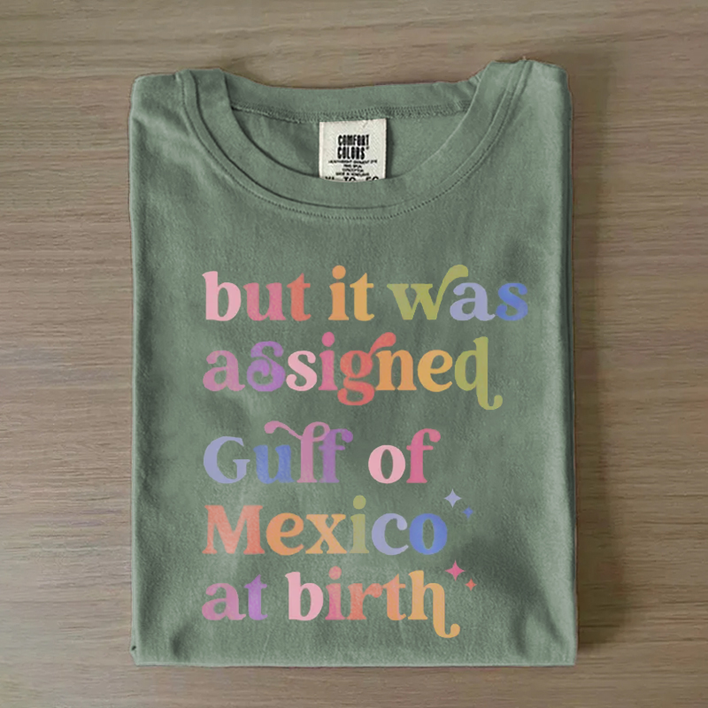 But It Was Assigned Gulf of Mexico at Birth T-shirt-Magmoo
