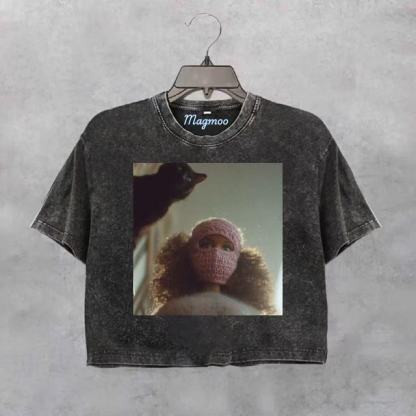 Funny Doll Face Girl Meme Shirt