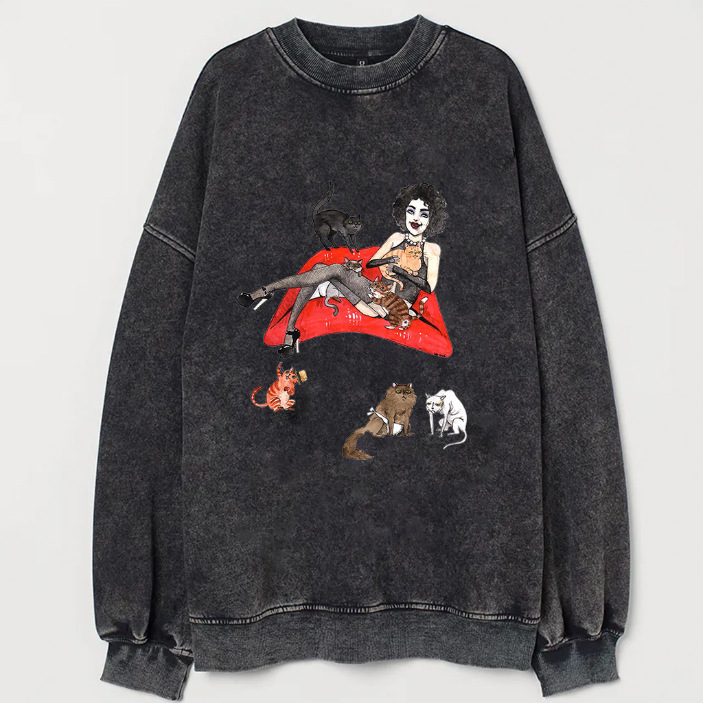 Horror Icons As Cat Lovers Shirt/Sweatshirt-Magmoo