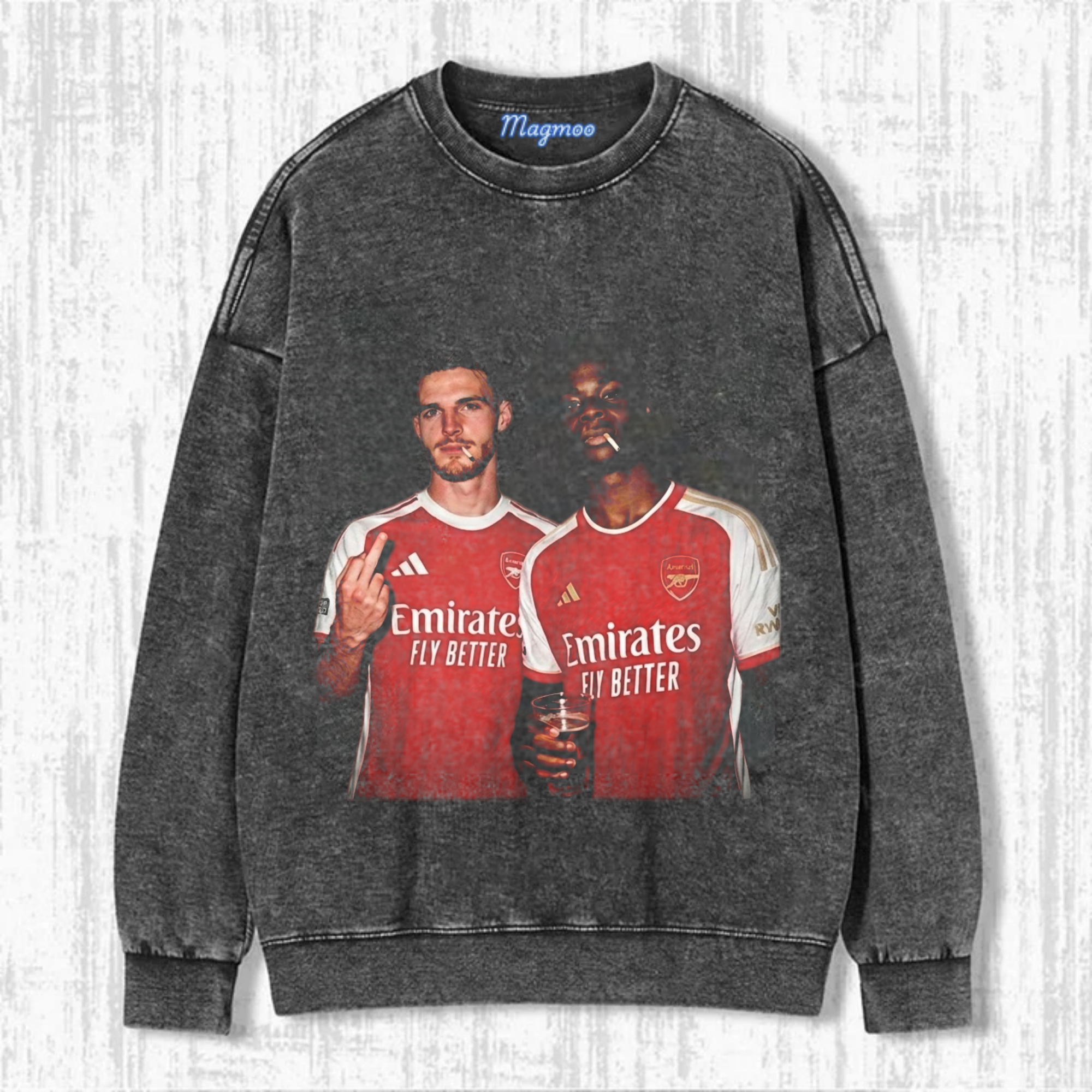 Washed Football Spirit Shirt