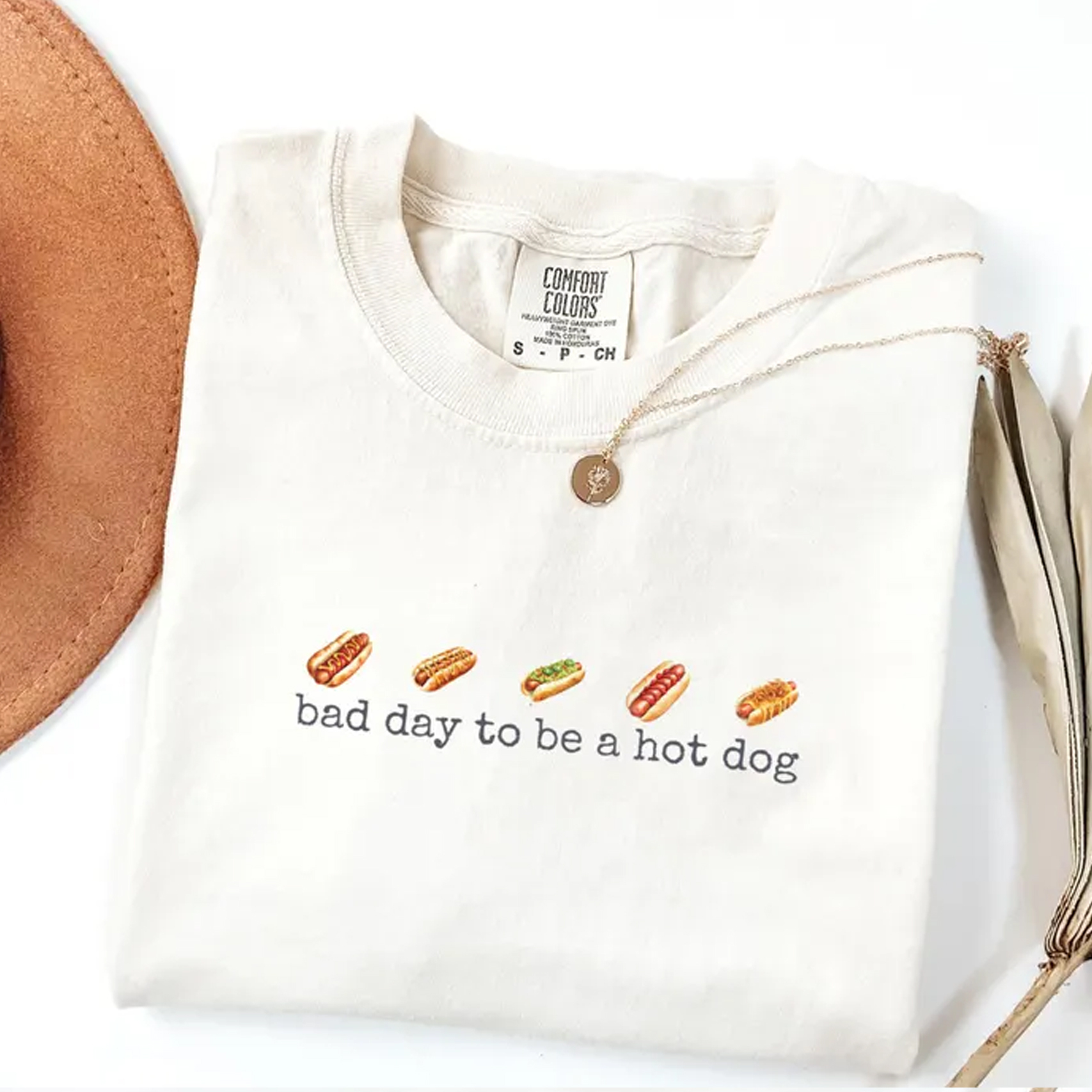 Bad Day to Be a Hotdog T-shirt-Magmoo