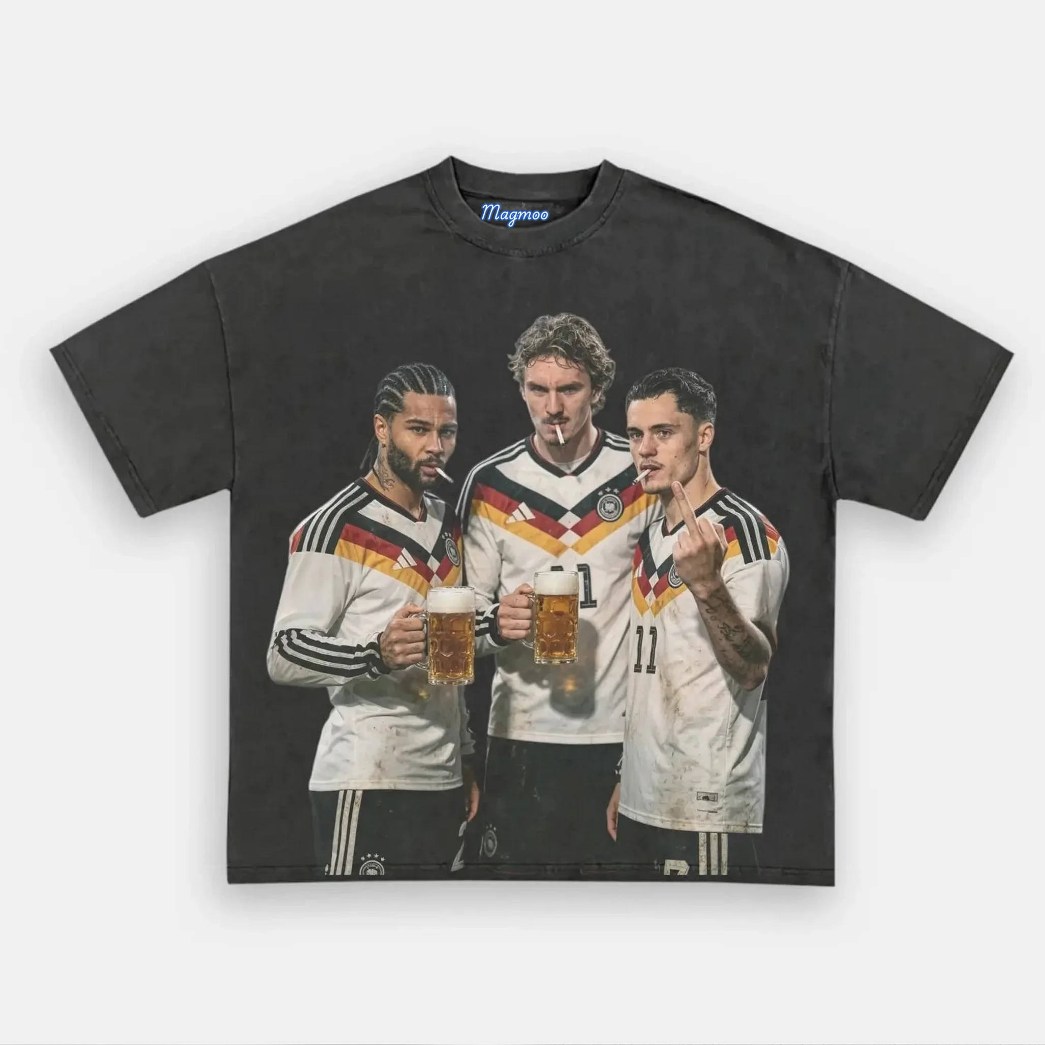 Washed Football Spirit Shirt