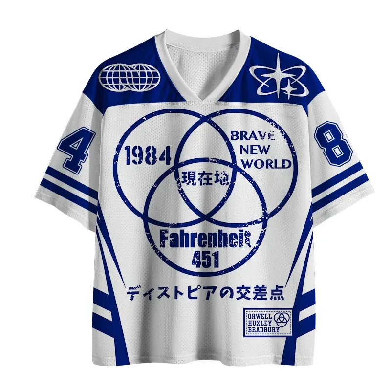 Magmoo Multidimensional Thinking And Rebellion Mesh Jersey-Magmoo