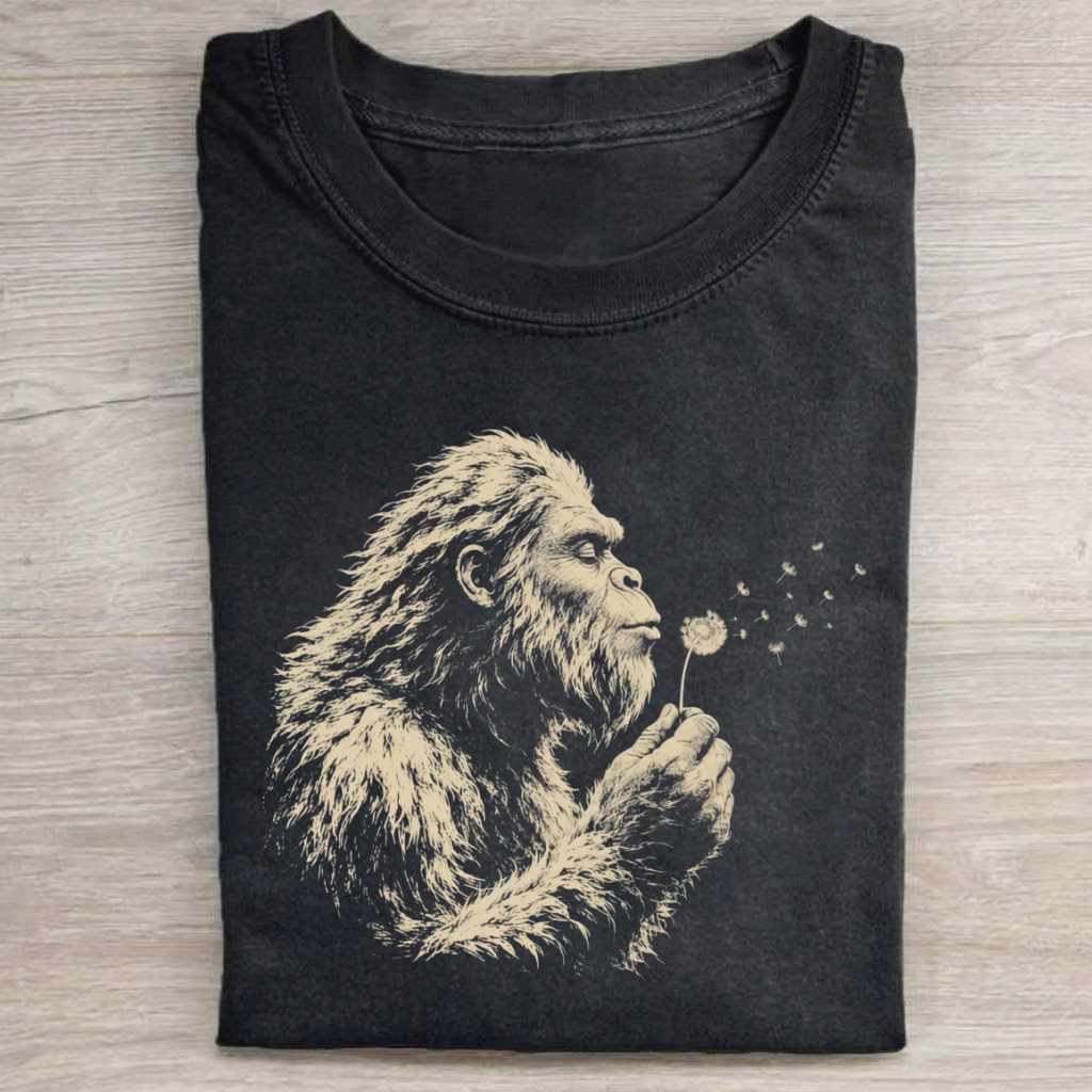 Magmoo Bigfoot Dandelion T-shirt