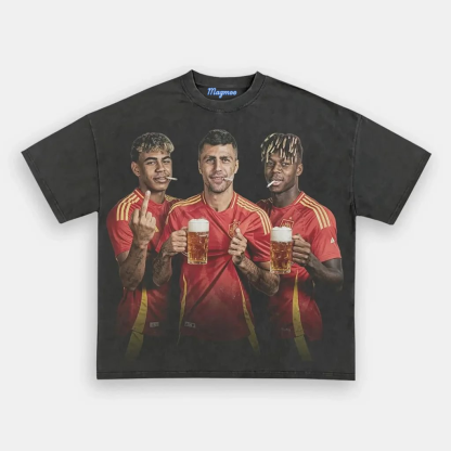 Washed Football Spirit Shirt