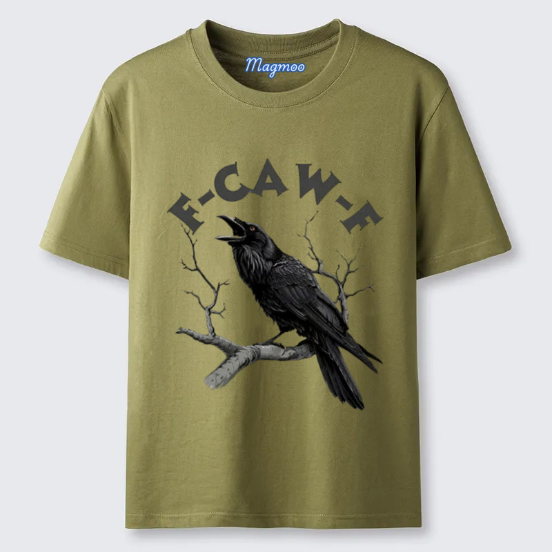 Magmoo F-Caw-F Funny Crow T-shirt