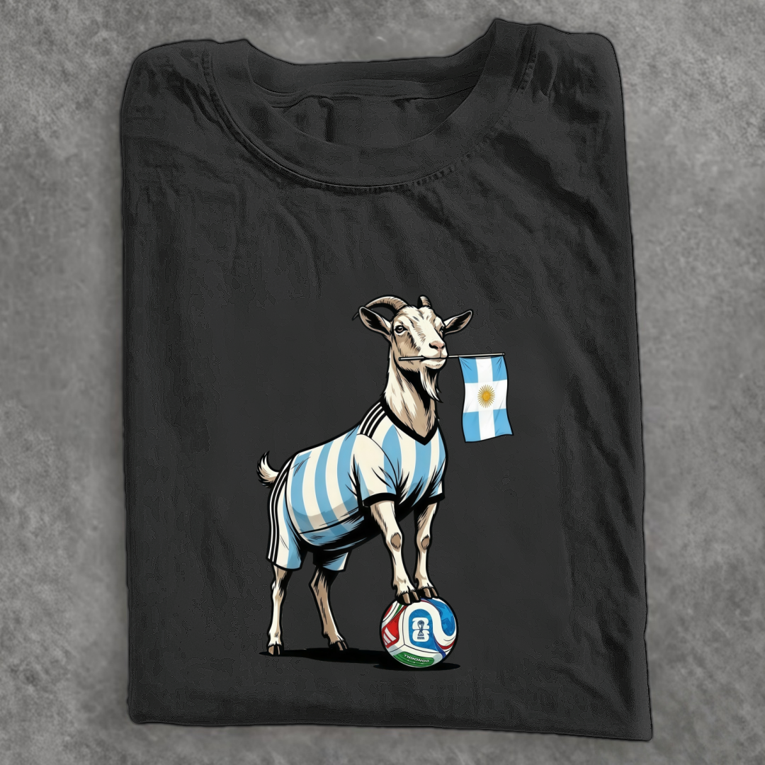 Magmoo Argentina GOAT Flag T-shirt
