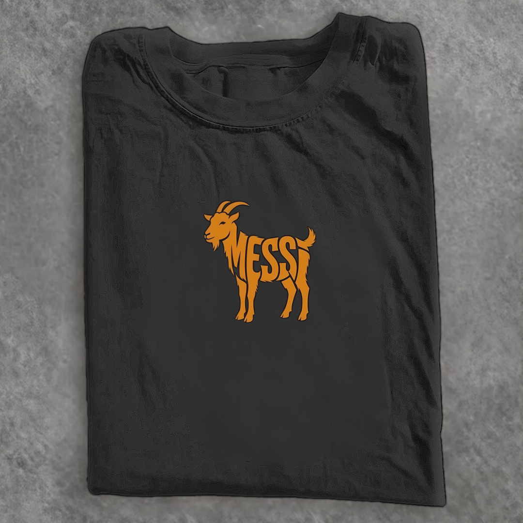 Magmoo Messi GOAT Silhouette T-shirt