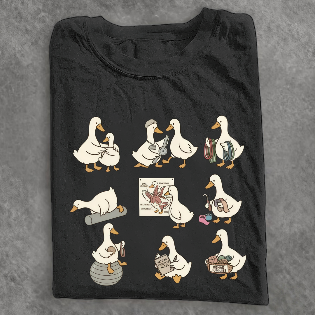 Magmoo Physical Therapy Goose Graphic T-shirt