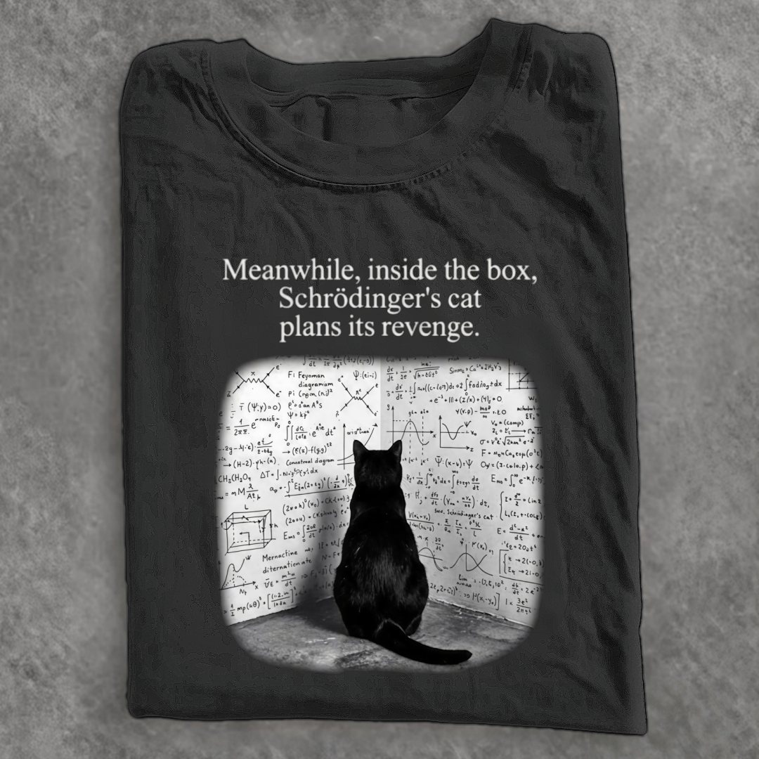 Magmoo Schrödinger Cat T-shirt