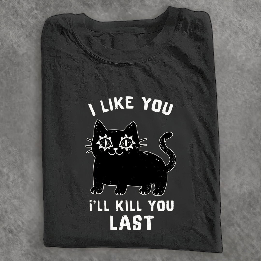 Magmoo Funny Mischief Cat Meme T-shirt