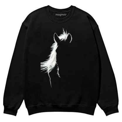 Magmoo White Mane Horse Classic T-shirt