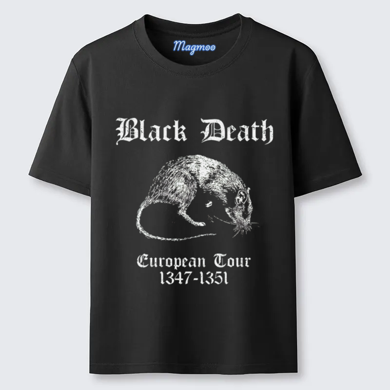 Magmoo Black Death European Tour T-shirt