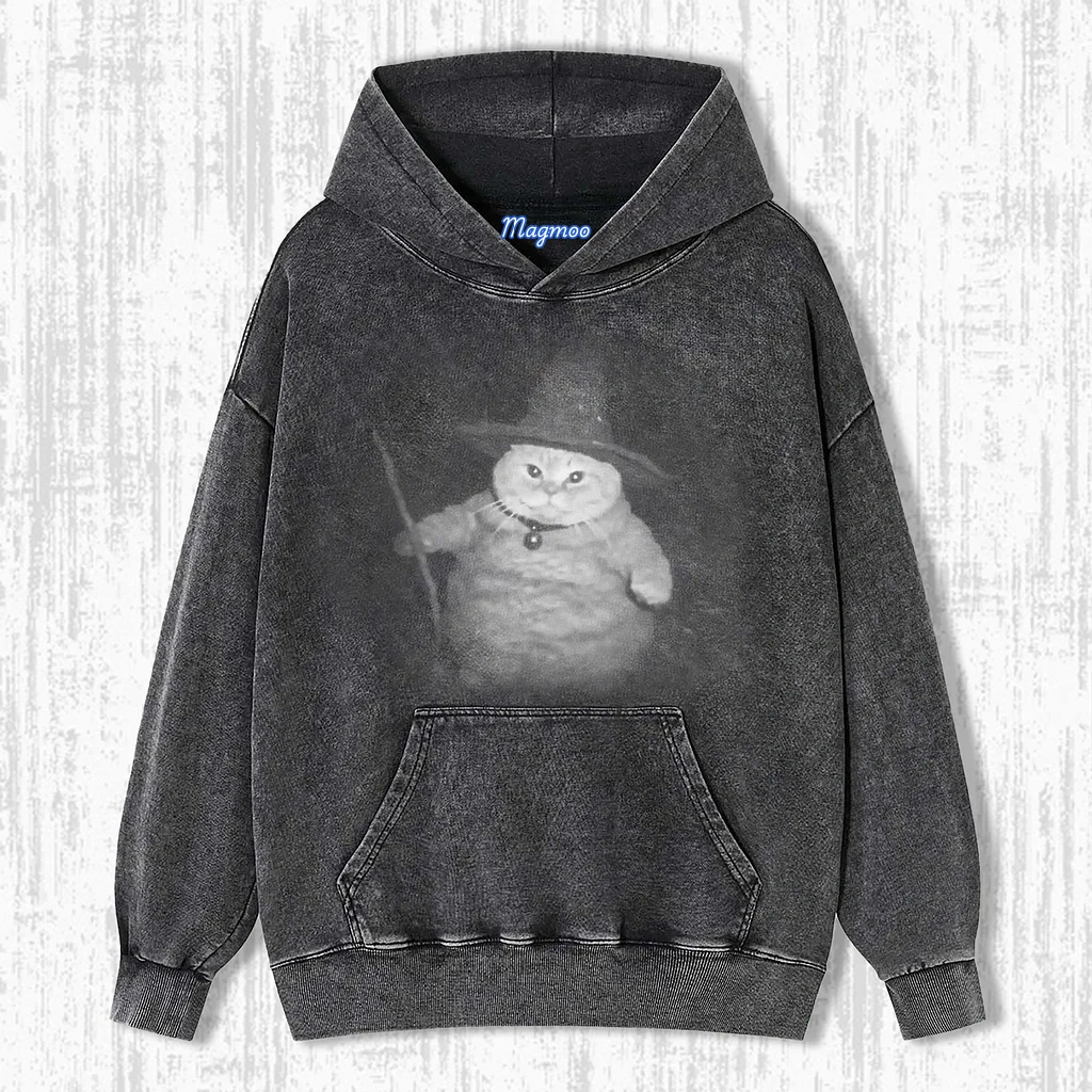 WIZARD CAT SHIRT-Magmoo