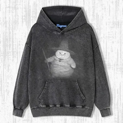 WIZARD CAT SHIRT-Magmoo