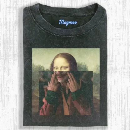 JOKER & MONA LISA T-SHIRT-Magmoo