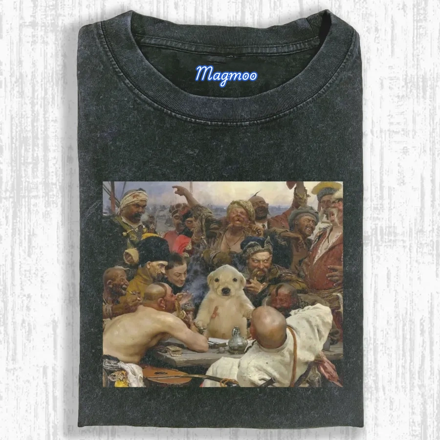 FUNNY RETRO T-SHIRT-Magmoo
