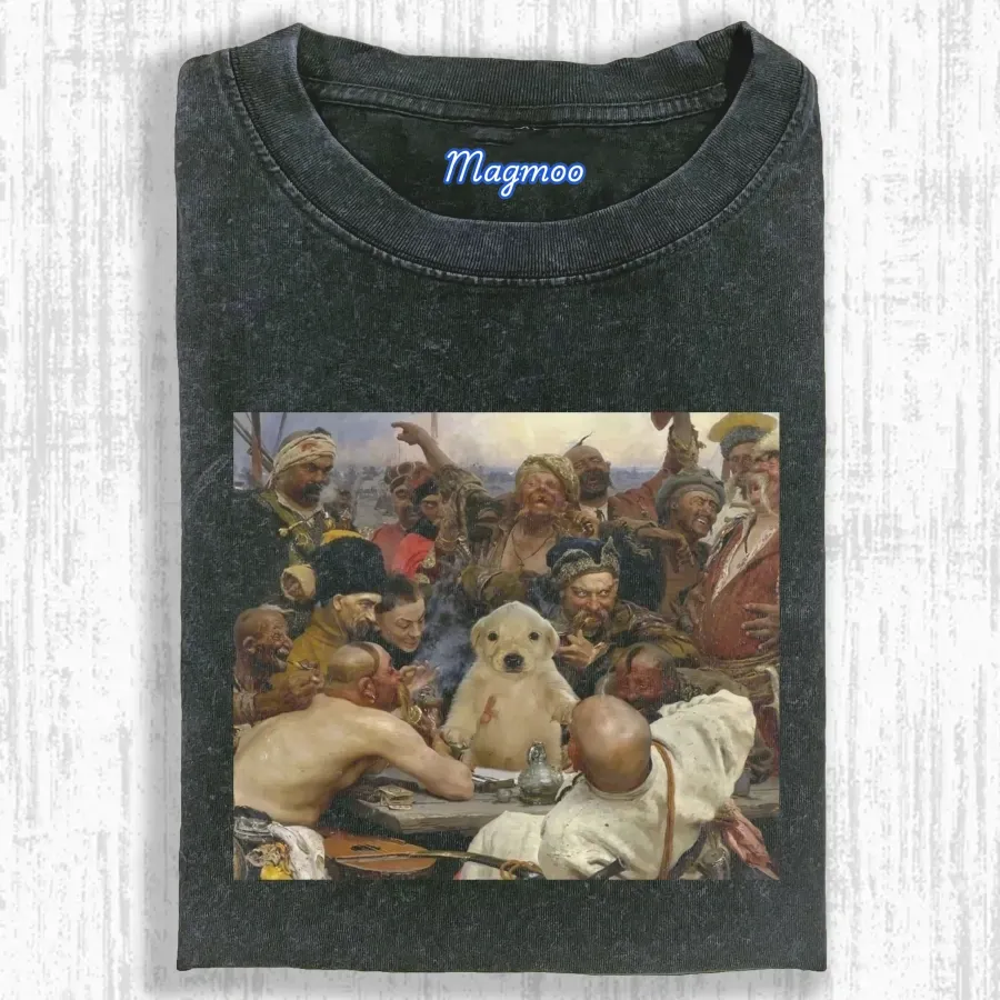 FUNNY RETRO T-SHIRT-Magmoo