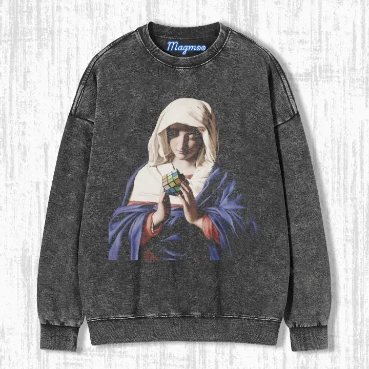 THE MAGIC CUBE PRAYER T-SHIRT-Magmoo