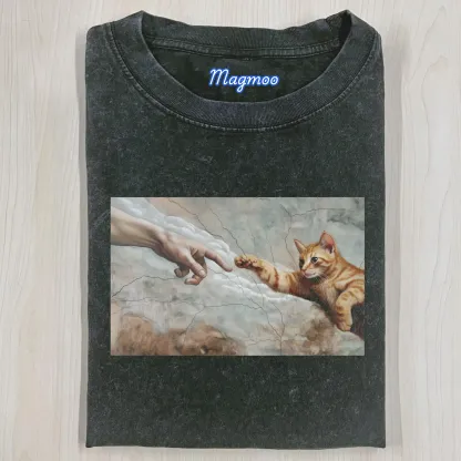 FUNNY CAT T-SHIRT-Magmoo