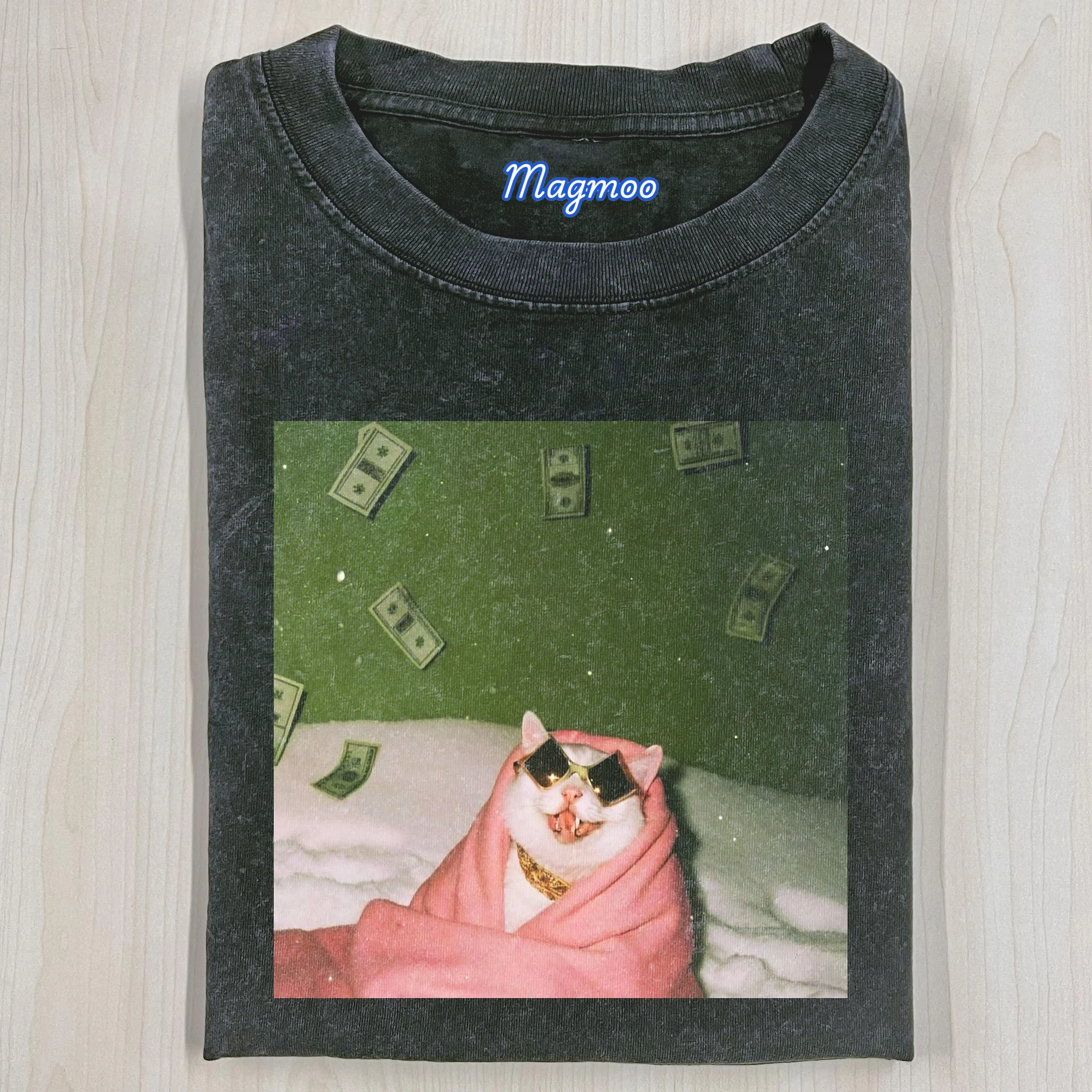 RICH CATS T-SHIRT-Magmoo