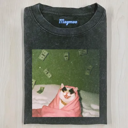 RICH CATS T-SHIRT-Magmoo