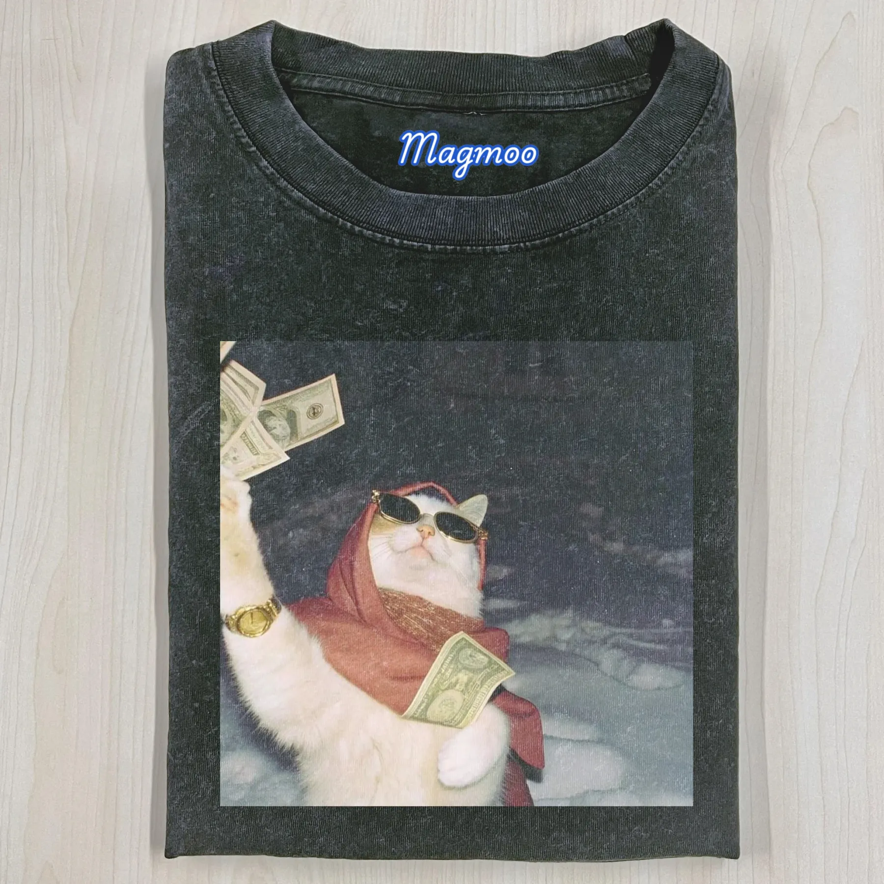 RICH CATS T-SHIRT-Magmoo
