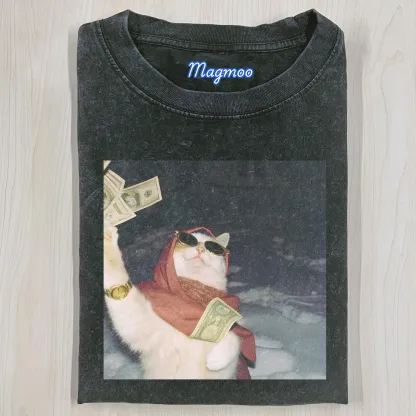 RICH CATS T-SHIRT-Magmoo
