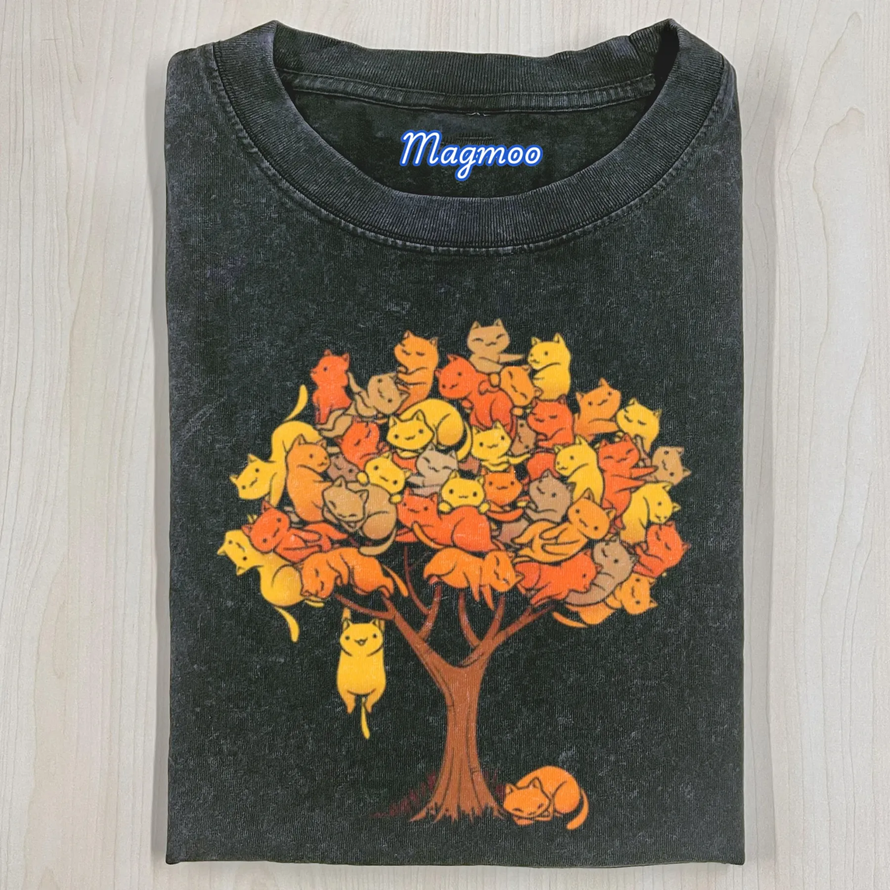 CAT TREE T-SHIRT-Magmoo