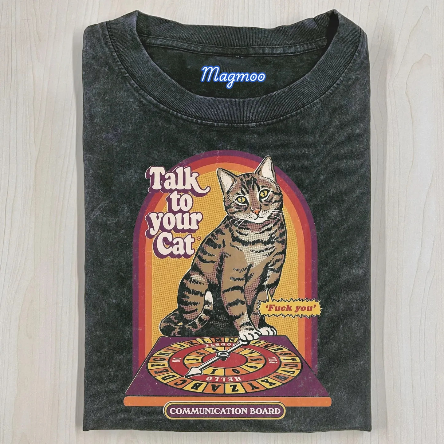 TALK TO YOUR CAT T-SHIRT-Magmoo