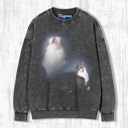 RETRO PET PORTRAIT T-SHIRT-Magmoo