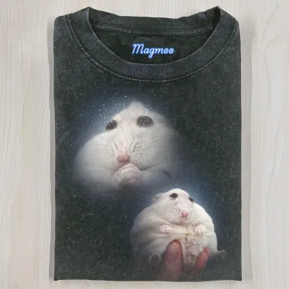 RETRO PET PORTRAIT T-SHIRT-Magmoo
