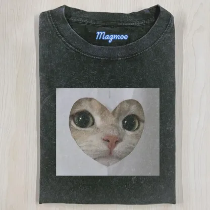 LOVE CAT T-SHIRT-Magmoo