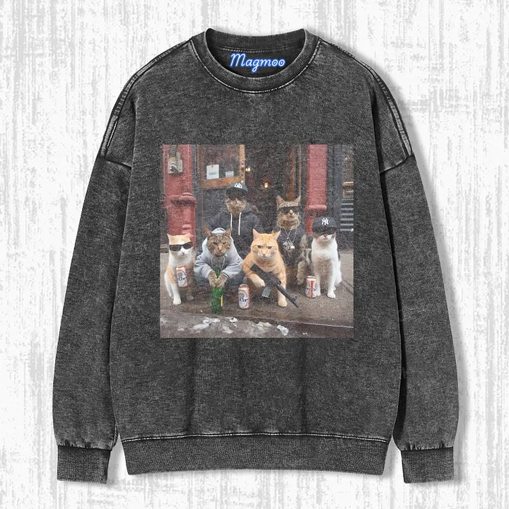 OUTLAW CAT T-SHIRT-Magmoo