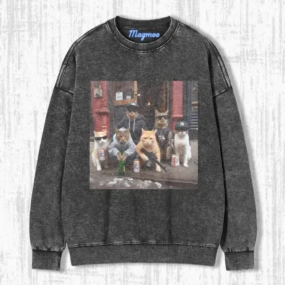 OUTLAW CAT T-SHIRT-Magmoo