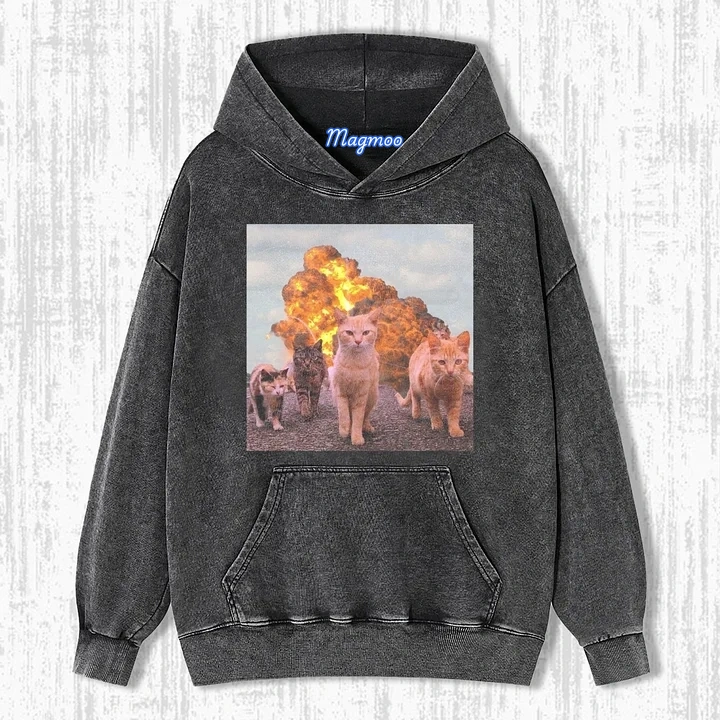 CALM AND COLLECTED CAT T-SHIRT