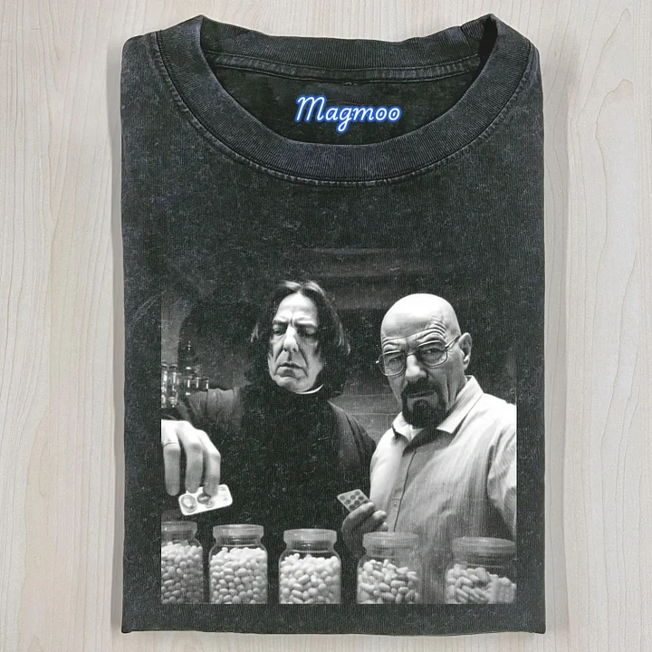 HARRY POTTER & BREAKING BAD T-SHIRT-Magmoo