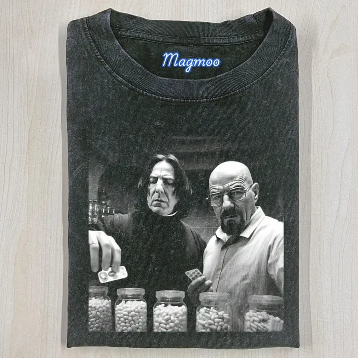 HARRY POTTER & BREAKING BAD T-SHIRT-Magmoo