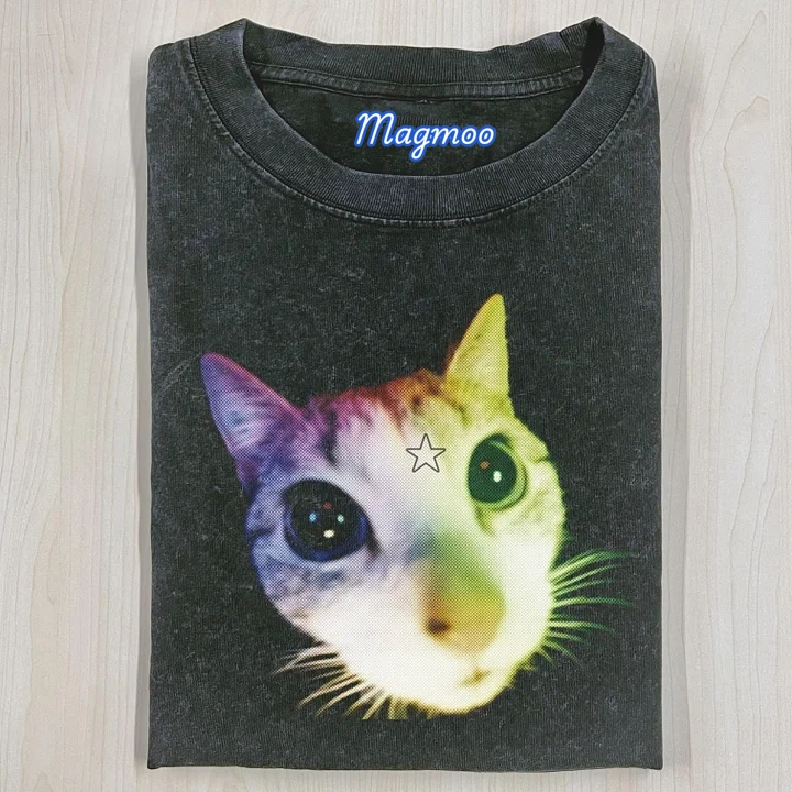 WACKY CAT T-SHIRT