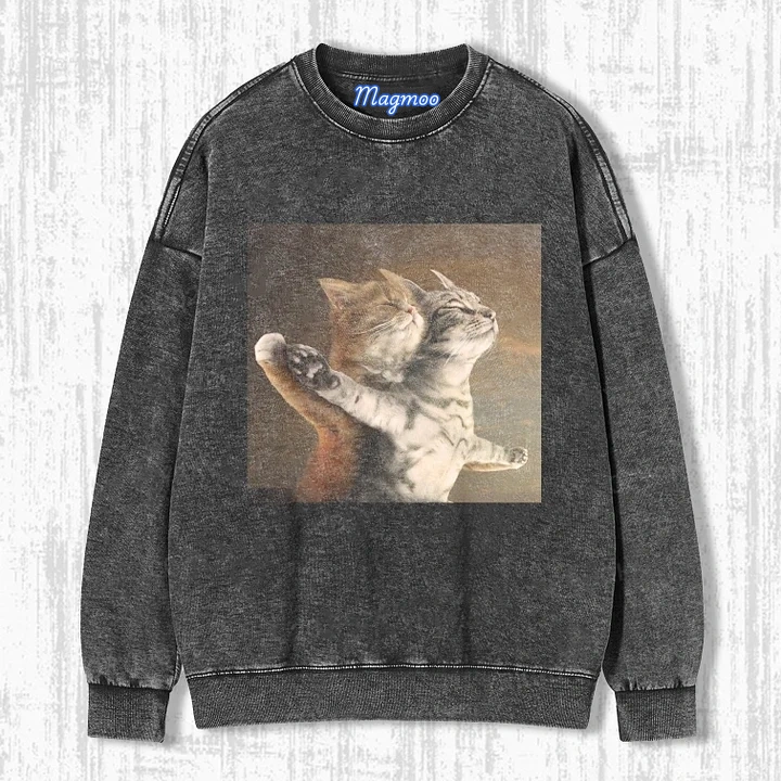 WACKY CAT T-SHIRT-Magmoo