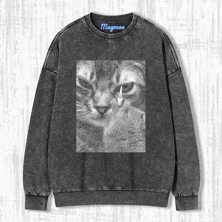ANGRY CAT T-SHIRT-Magmoo