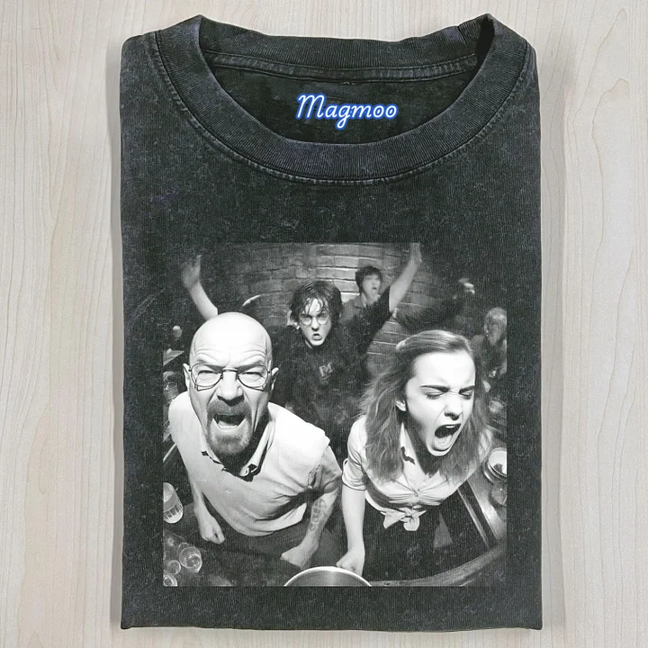 HARRY POTTER & BREAKING BAD T-SHIRT-Magmoo
