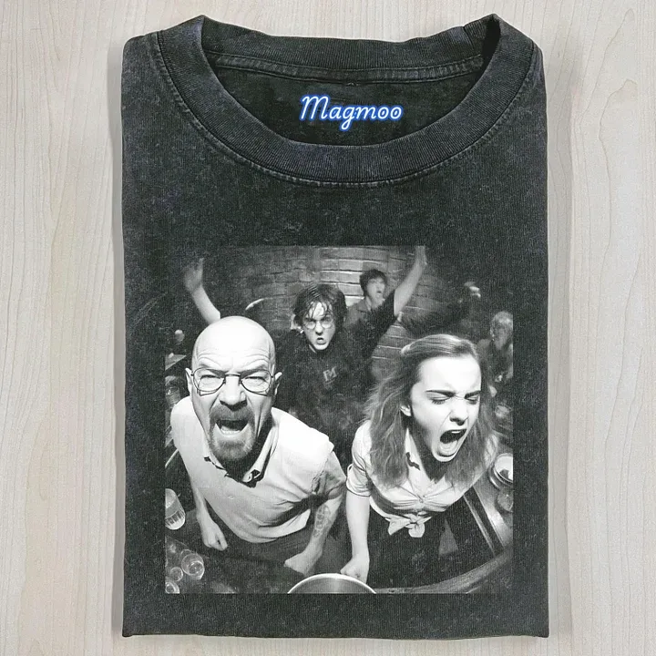HARRY POTTER & BREAKING BAD T-SHIRT-Magmoo