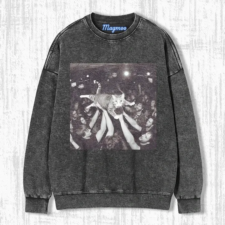 WACKY CAT T-SHIRT-Magmoo